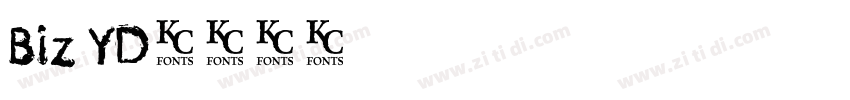biz yd字体转换